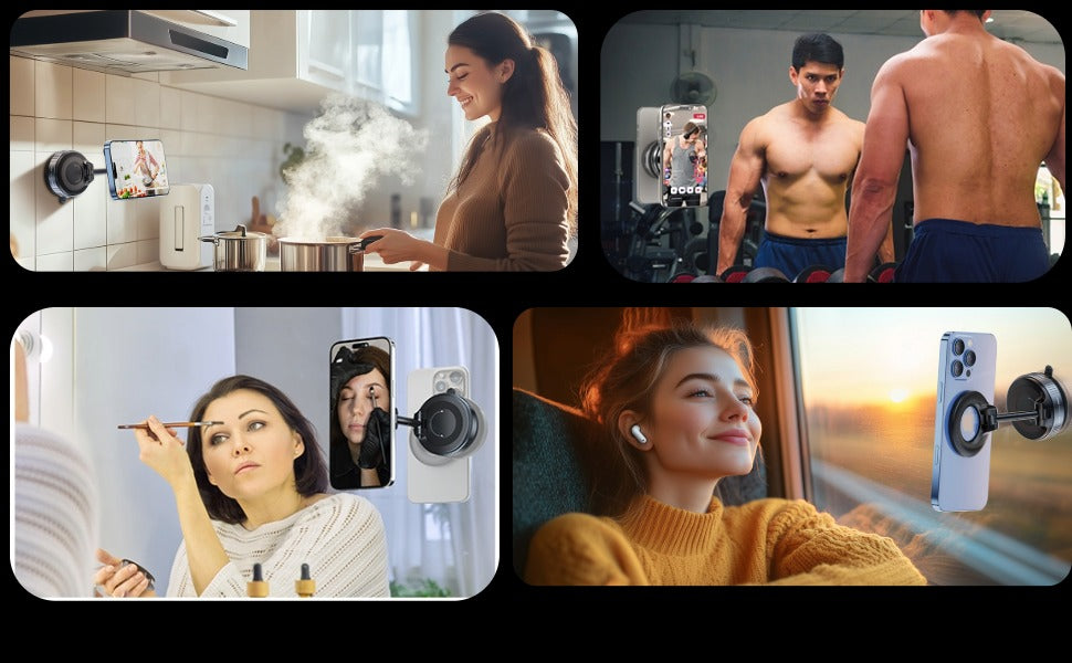 MagnaGrip 360™ | Magnetic Suction Phone Holder