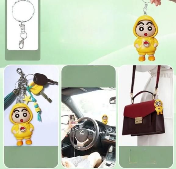 Moody Shin-chan | Keychain